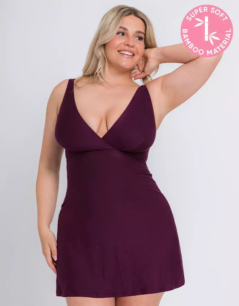 Softease Chemise FigPurple