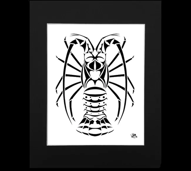 Spiny Lobster Art Print