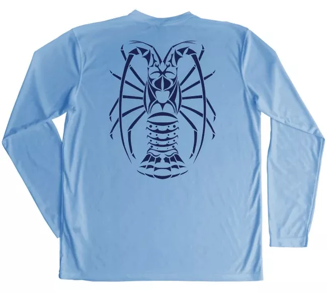 Spiny Lobster Performance Shirt (Columbia Blue)