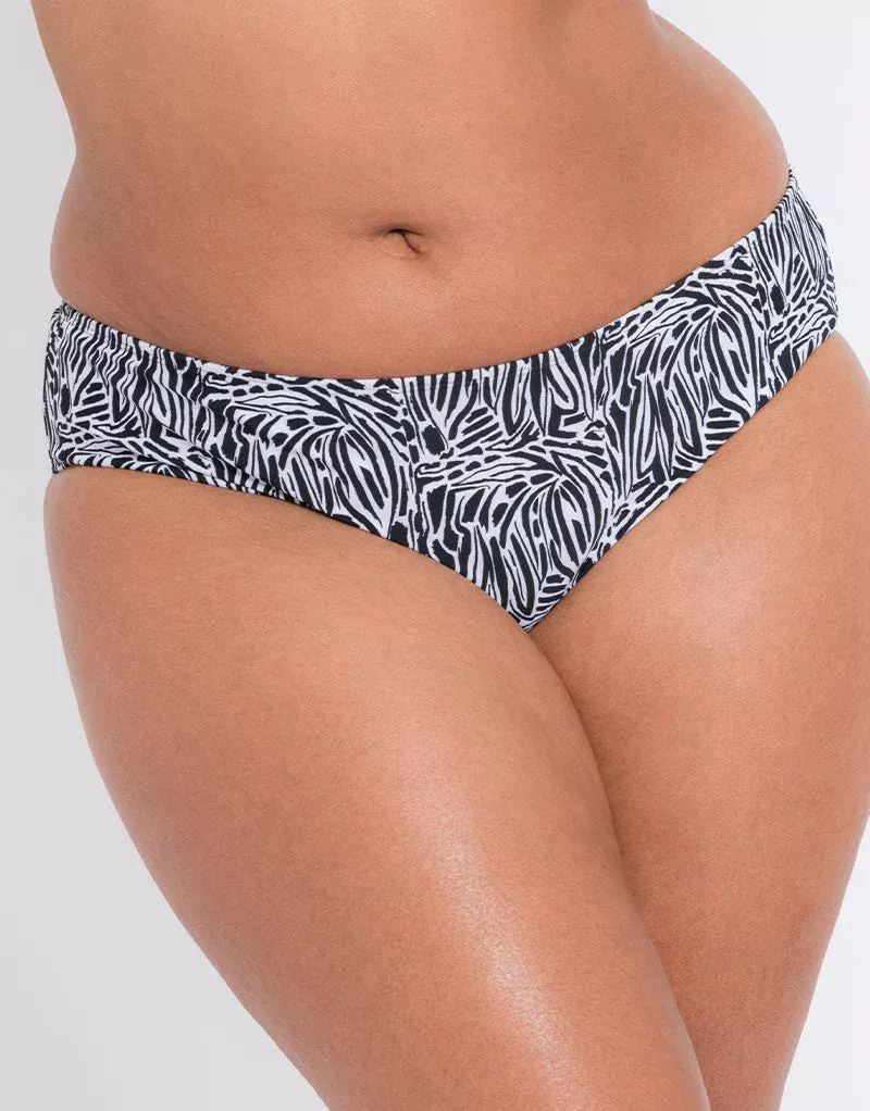 Sundown Classic Brief Black Print