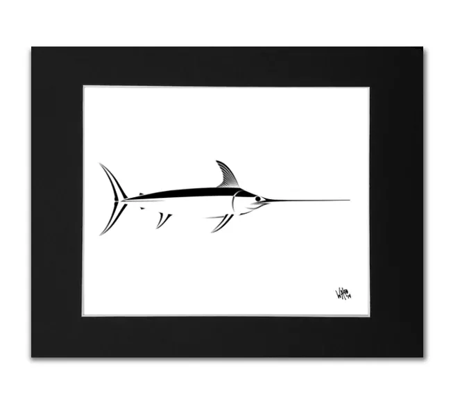 Swordfish Art Print