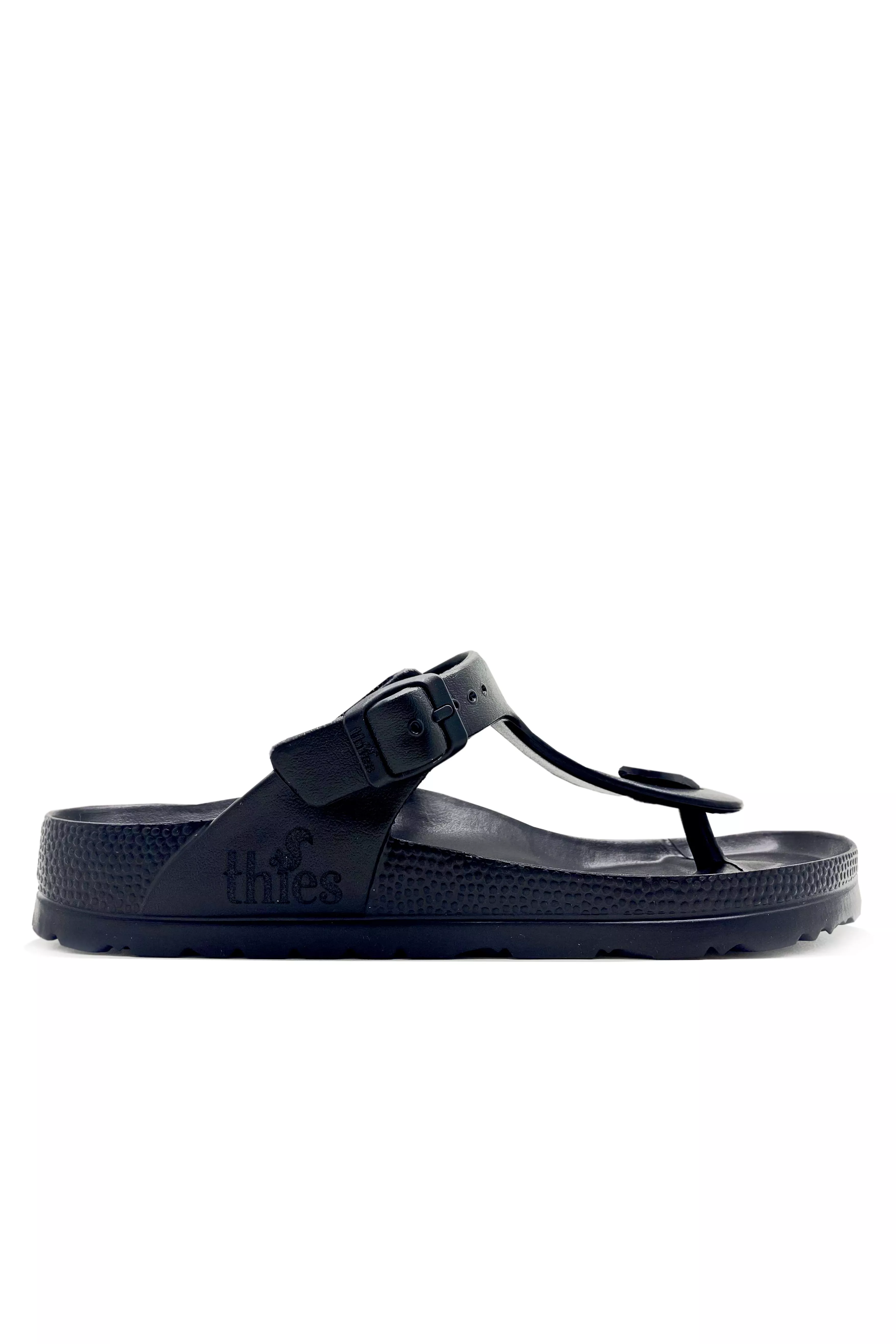 thies Ecofoam Thong Sandal Vegan Black