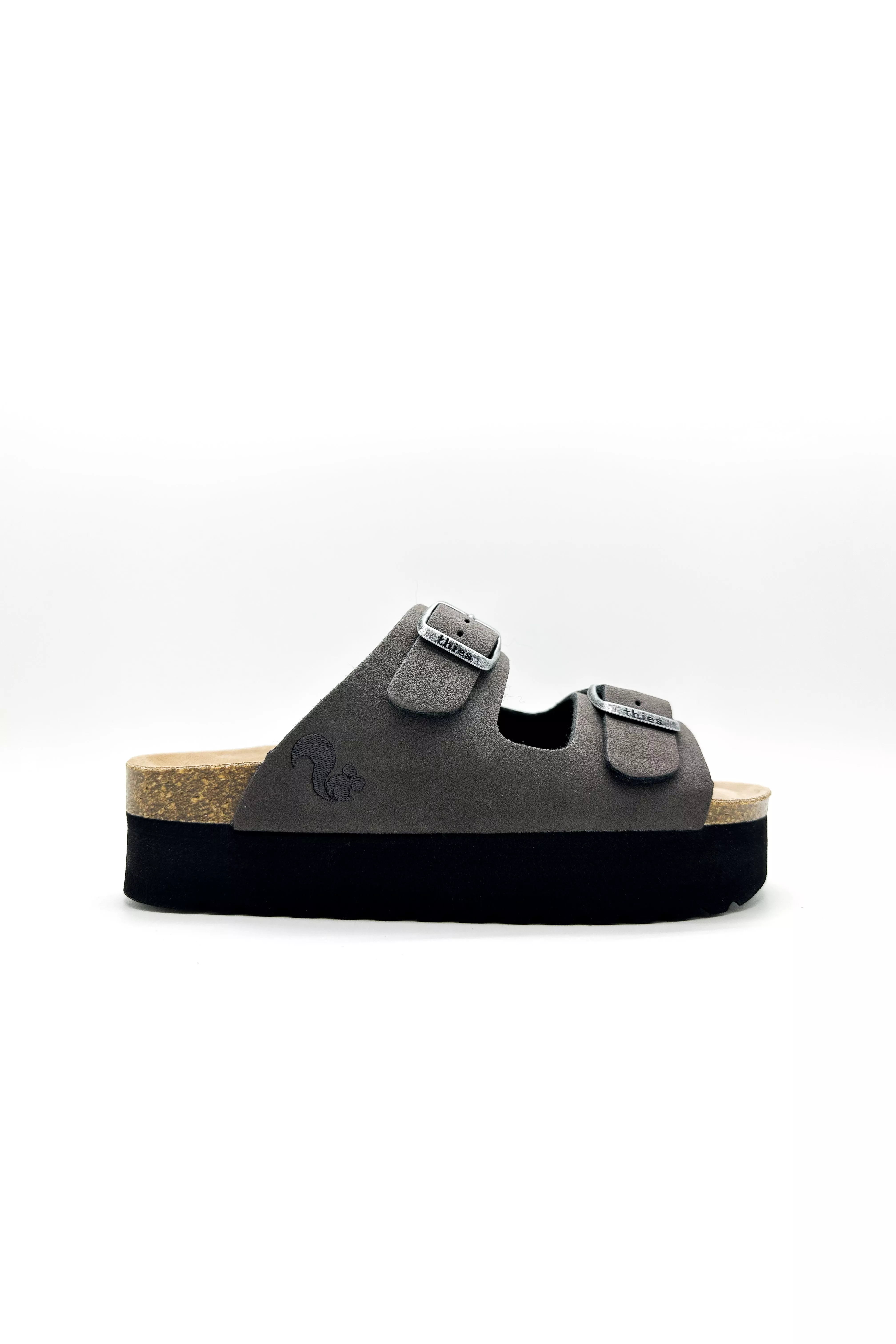 thies Sandals Plateau Charcoal