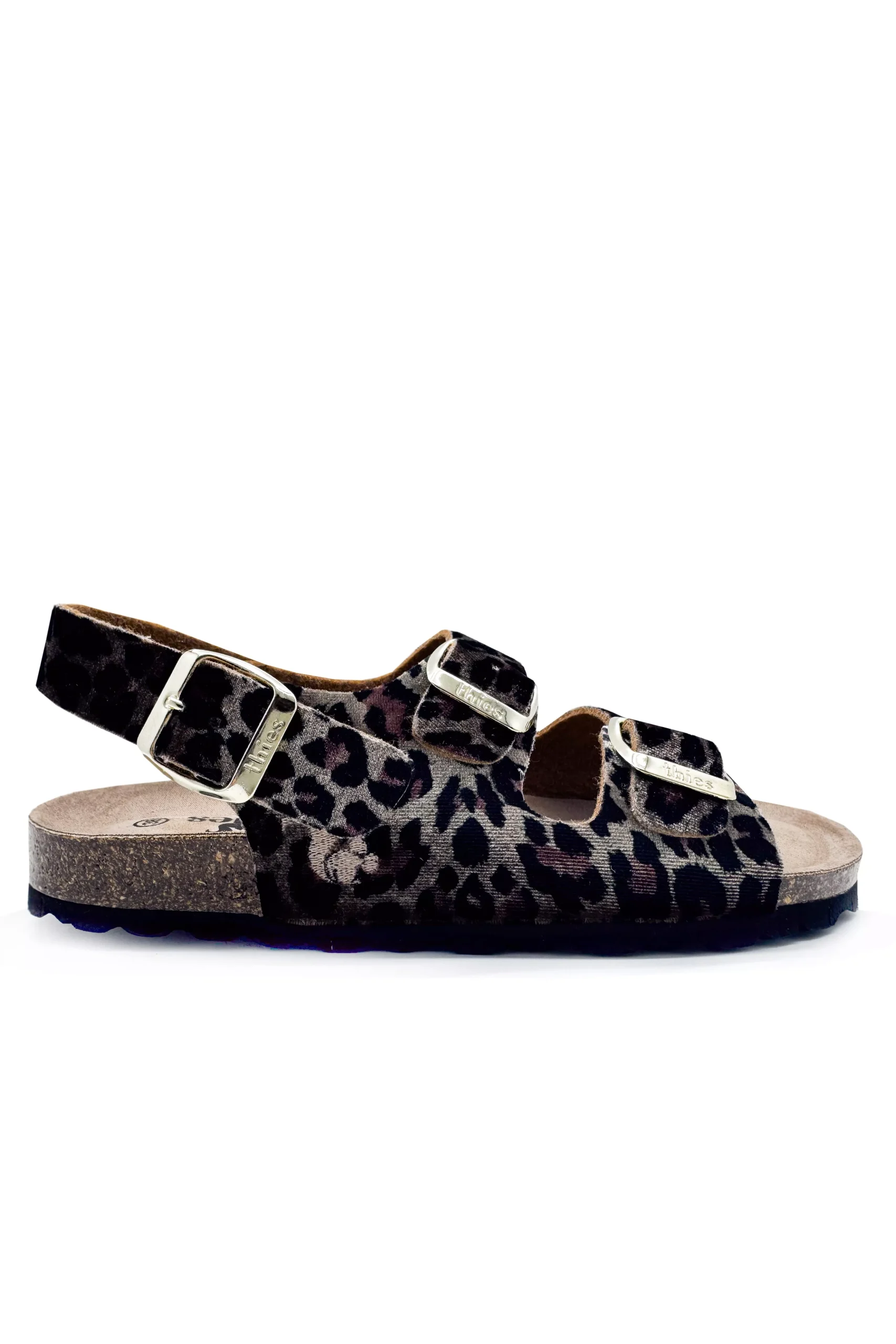 thies Sandals Rec Backstrap Leo Beige