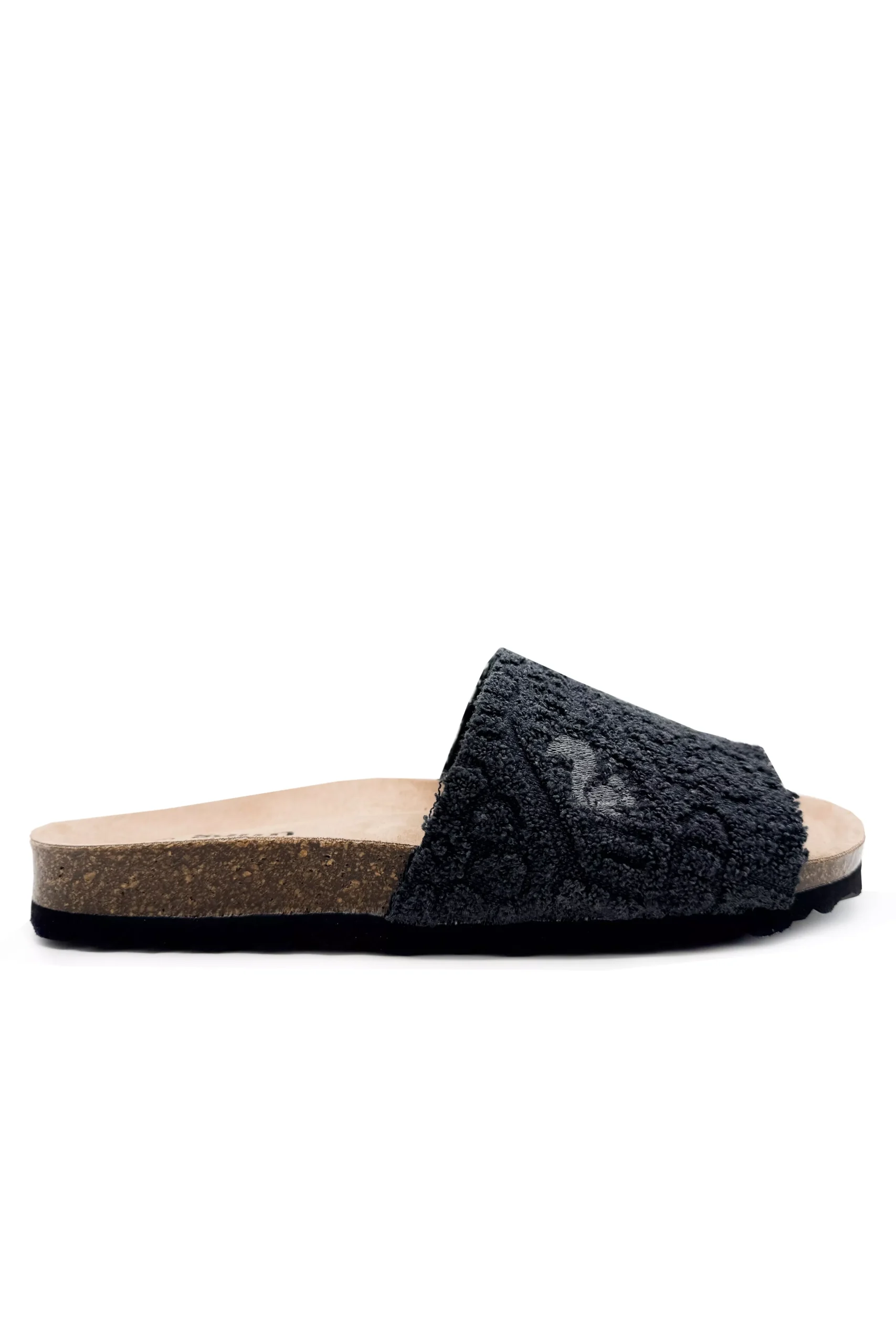 thies Slides Eco Bio Terry Charcoal