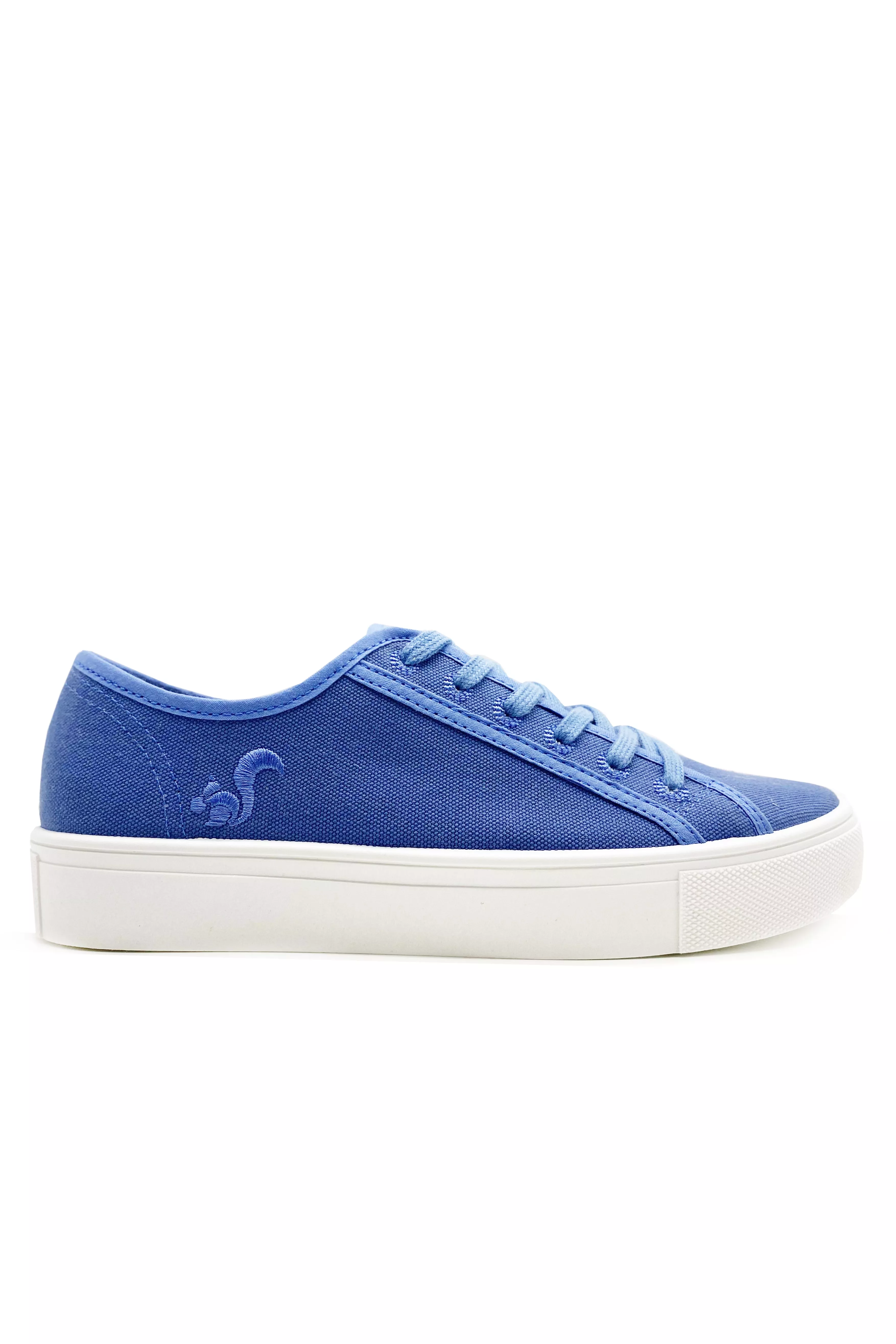 thies Sneakers Natural Dye Plain Indigo Blue