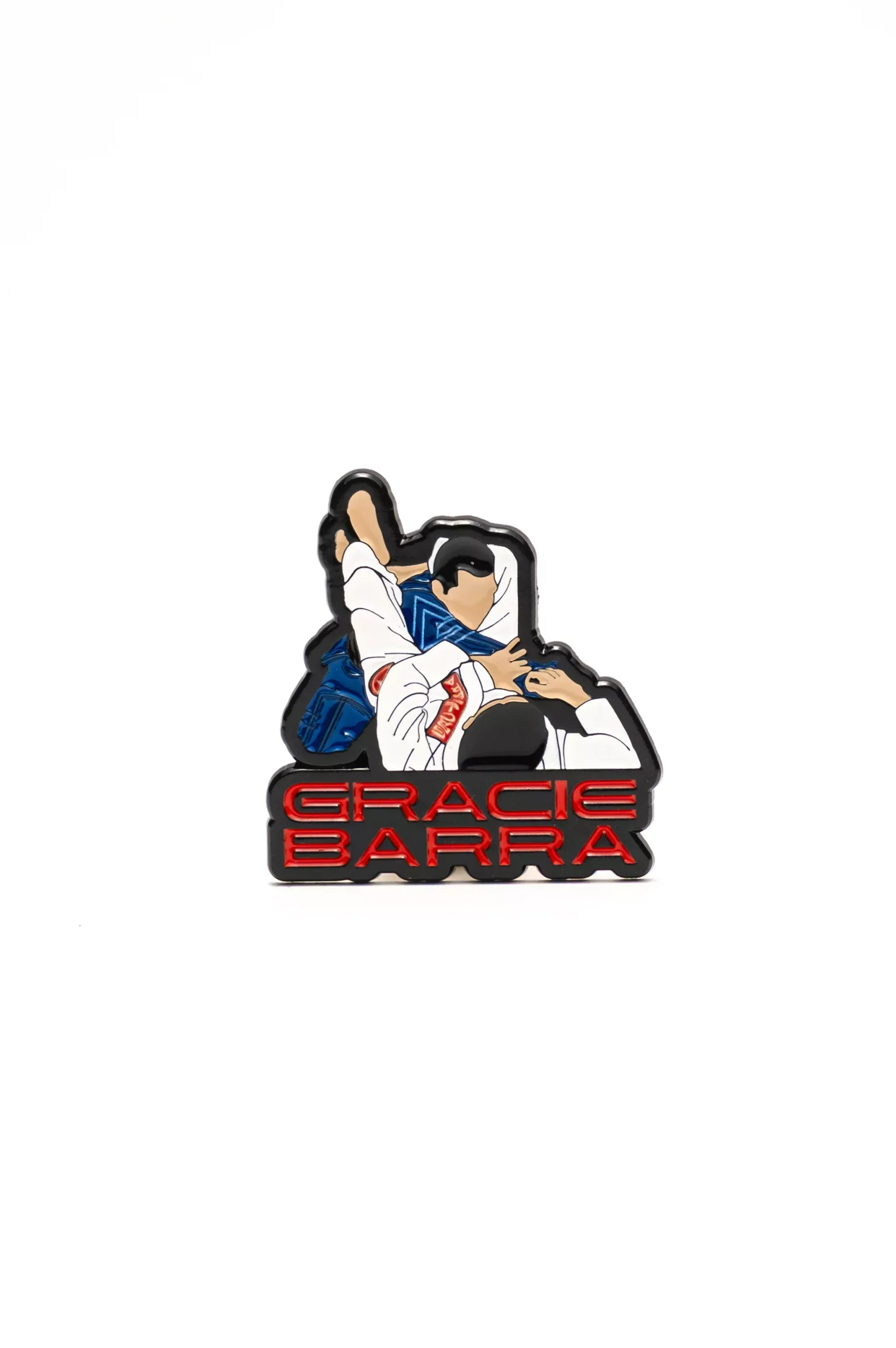 Triangle Pin - Red/Blue