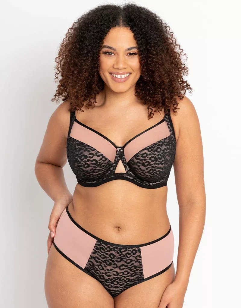 Victory Wild Balcony Bra Black/Blush