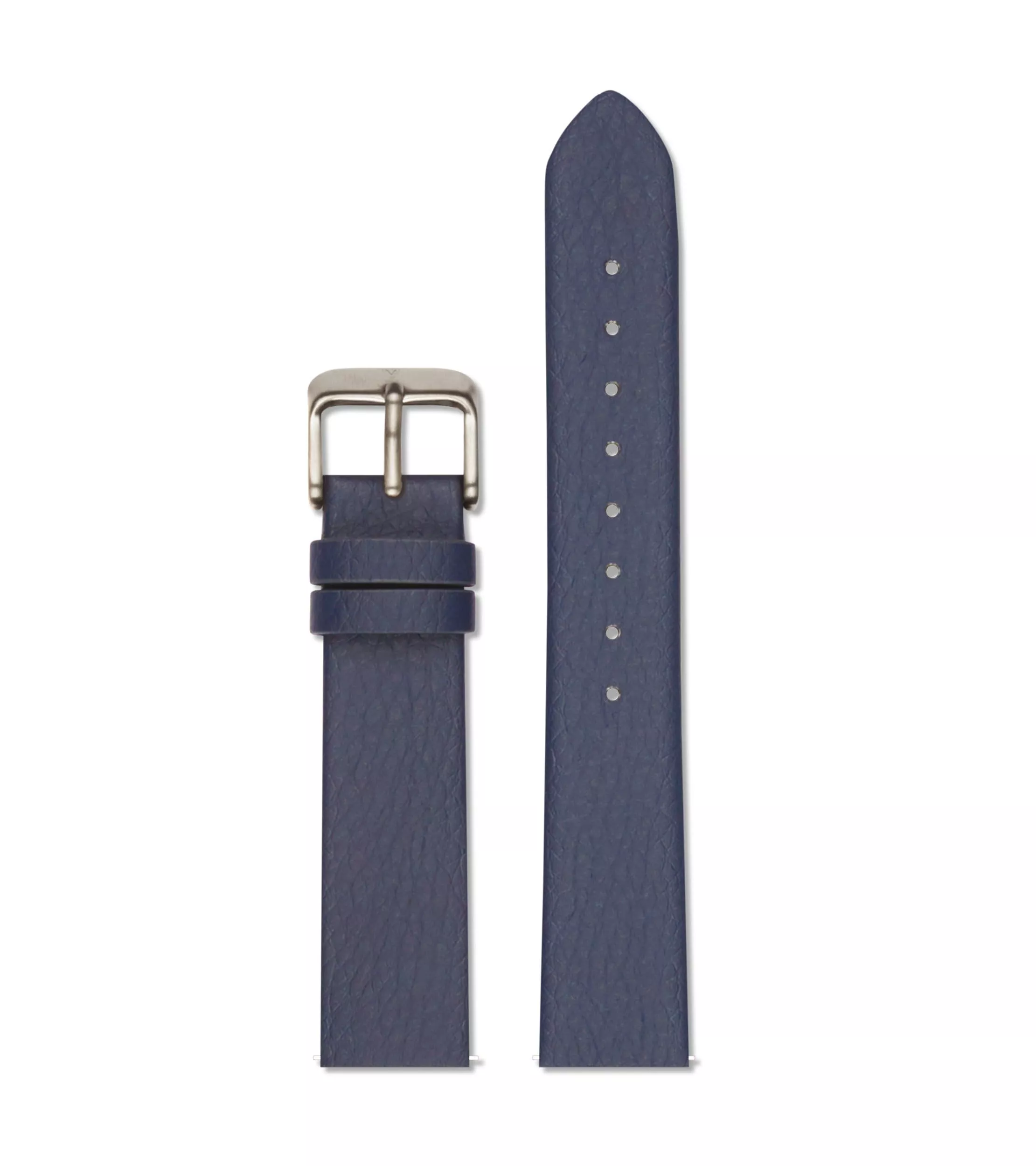 Votch Watch Strap 18 Mm – Navy Blue And Silver