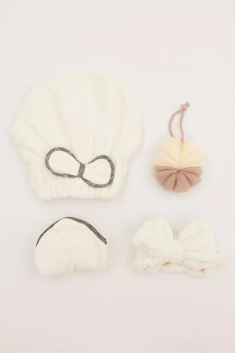 White Spa Bundle Set