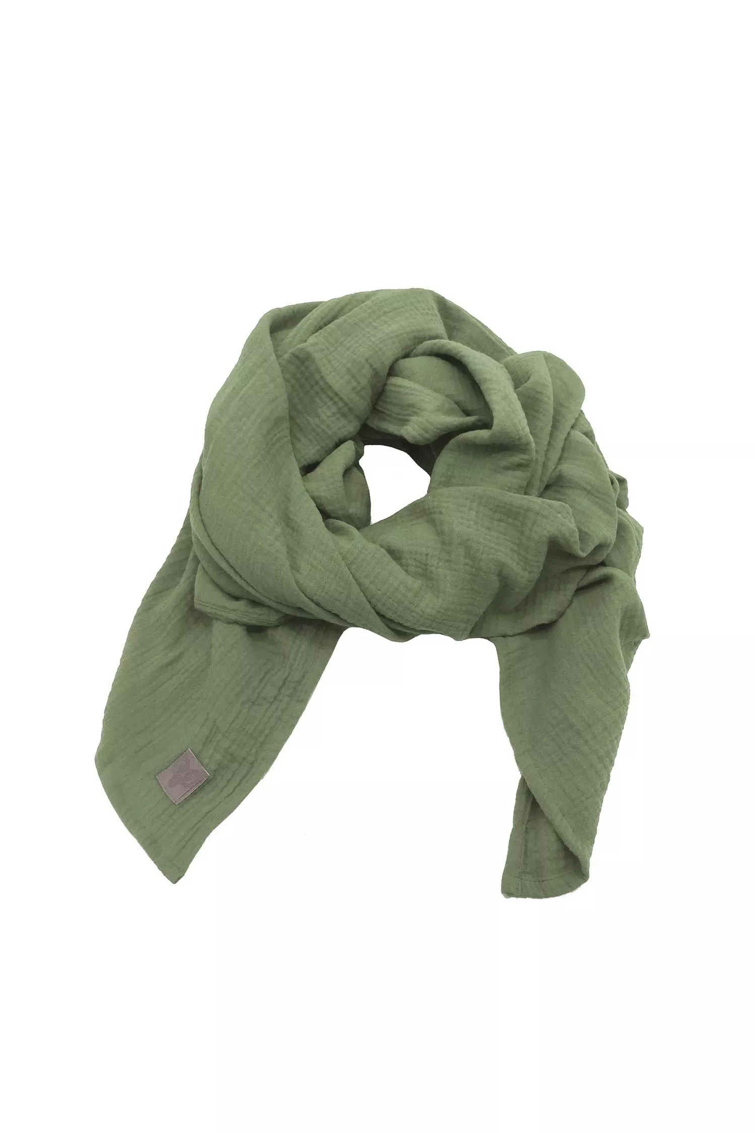 WiDDA Scarf Xl Muslin Olive