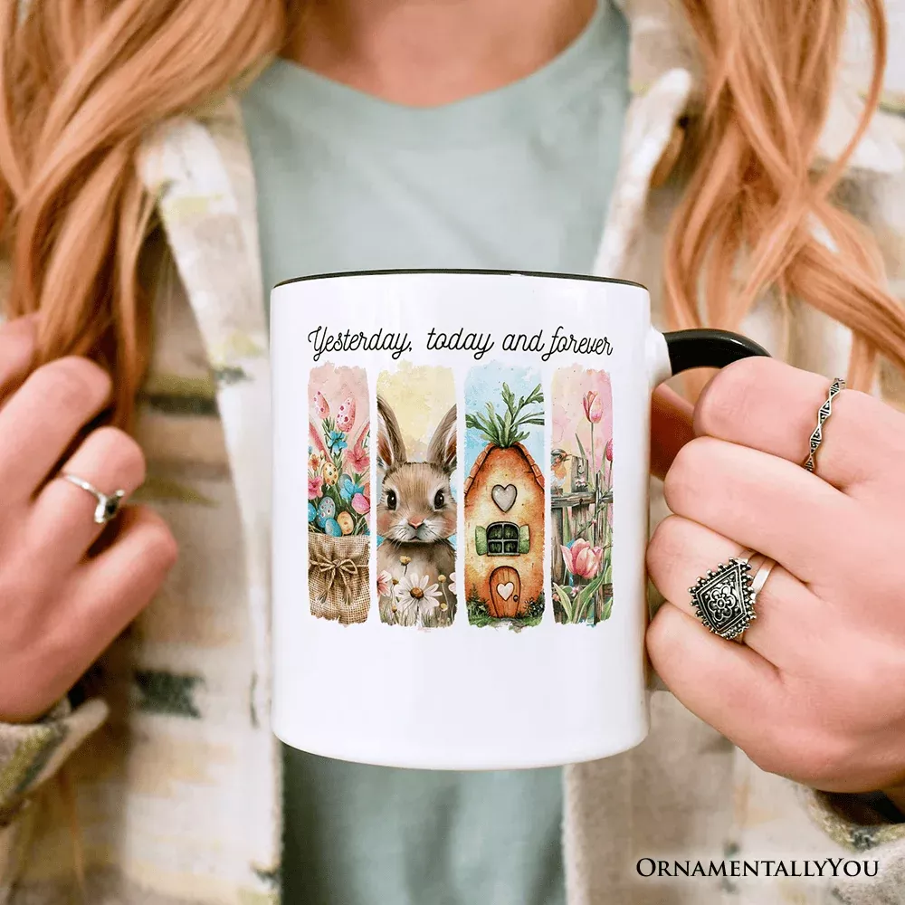 Yesterday Today Forever Ceramic Mug