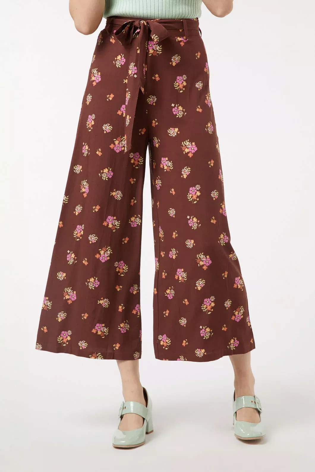 Ziva Floral Wide Leg Pant