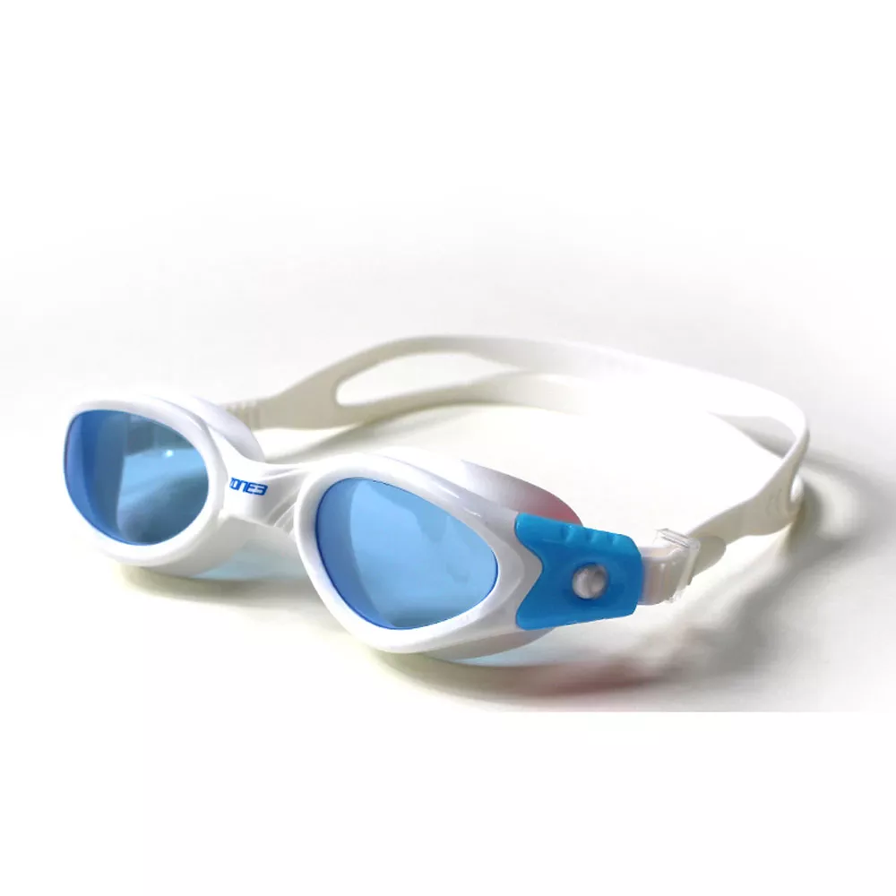 Zone3 Apollo Swimming Goggles - White/Blue Tint