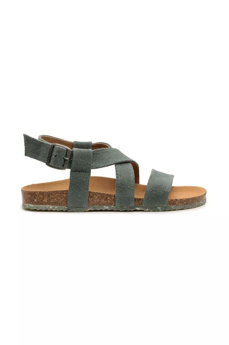 Zouri Sandals Sand Earth Green